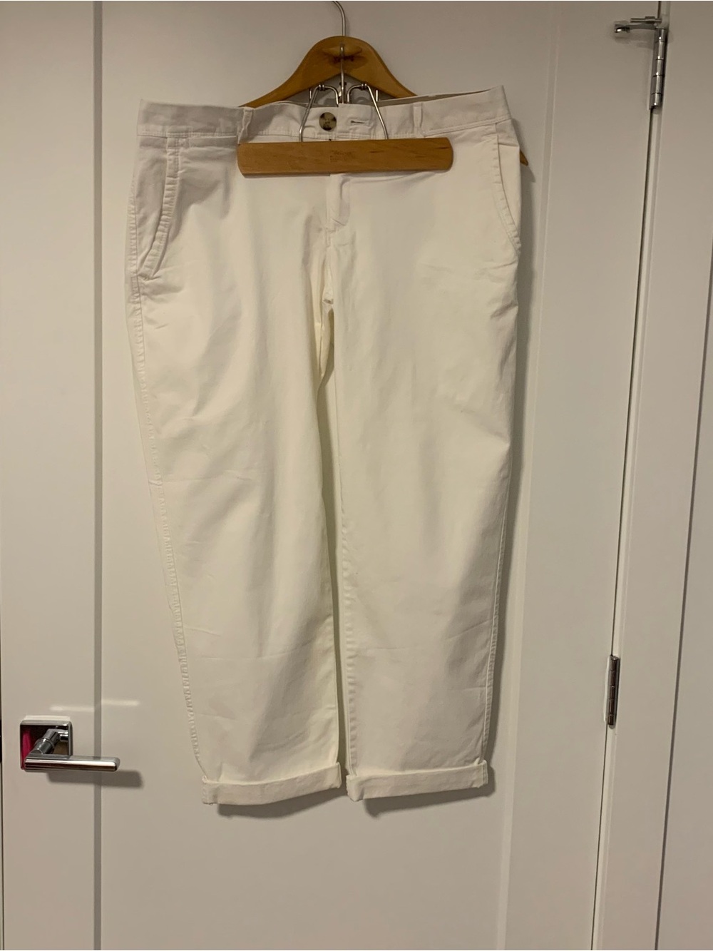 Banana Republic White City Chino Pants